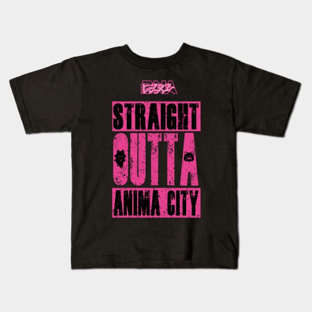 BRAND NEW ANIMAL (BNA): STRAIGHT OUTTA ANIMA CITY Kids T-Shirt by FunGangStore